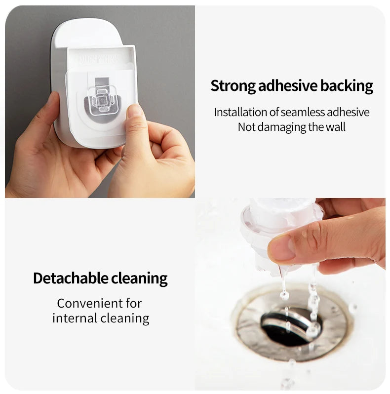 1 PCS Automatic Toothpaste Dispenser Bathroom Accessories Wall Mount Lazy Toothpaste Squeezer Toothbrush Holder