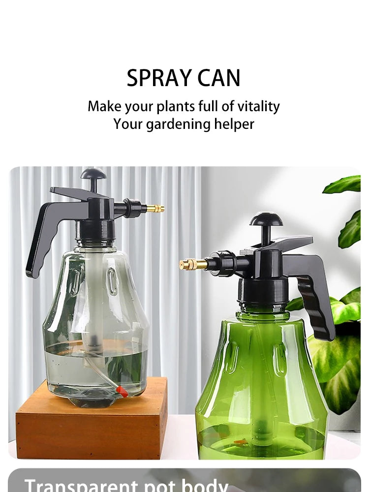 Garden Watering Irrigation Watering and Spraying Pot Air Pressure Small Horticultural Household Watering Pot Sprinkler and Spray